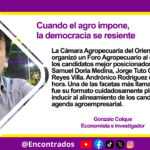 Cuando el agro impone, la democracia se resiente