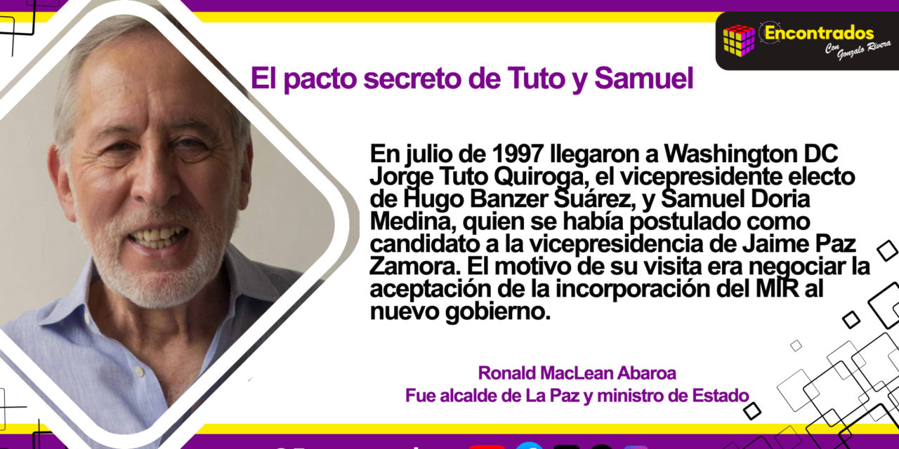 El pacto secreto de Tuto y Samuel