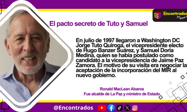El pacto secreto de Tuto y Samuel