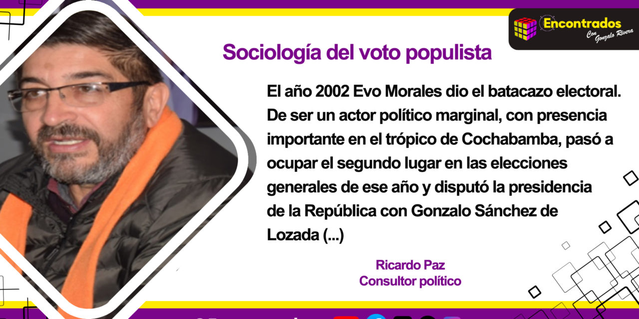 Sociología del voto populista