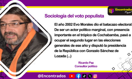 Sociología del voto populista