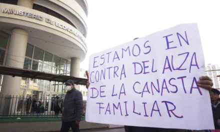 Inflación en Bolivia alcanza su peor nivel en 38 años