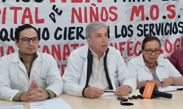 Hospital de Niños lamentó que la falta de personal ocasionará el cierre del área de Infectología