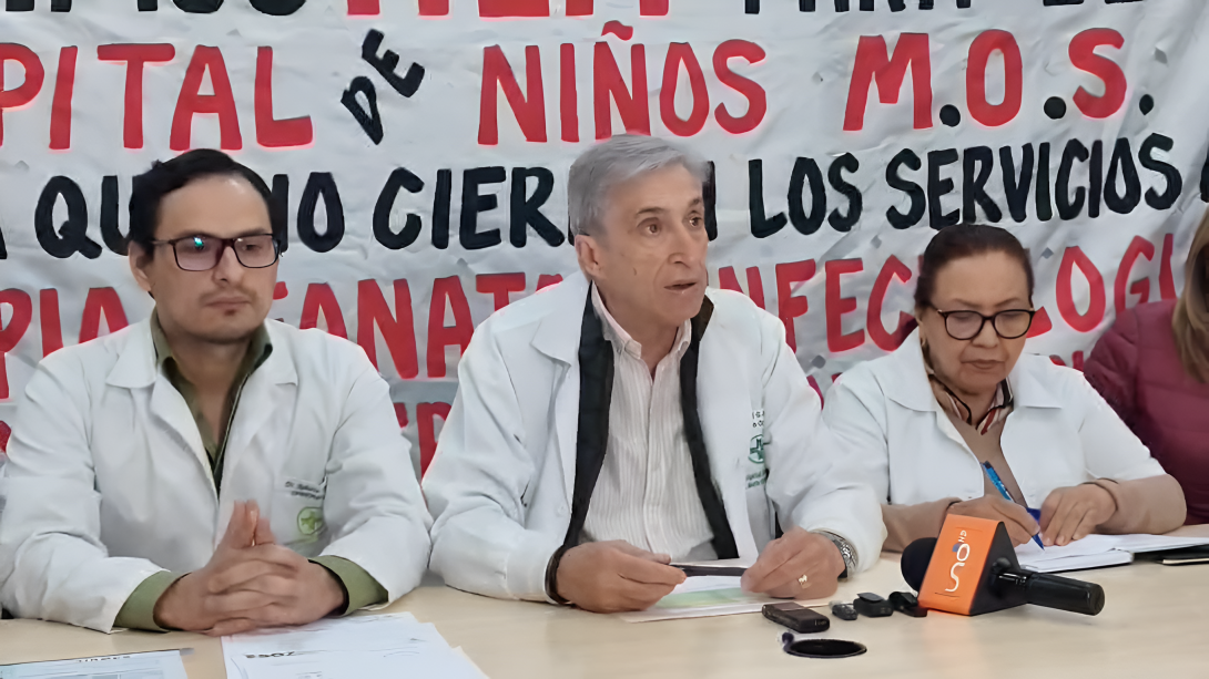 Hospital de Niños lamentó que la falta de personal ocasionará el cierre del área de Infectología