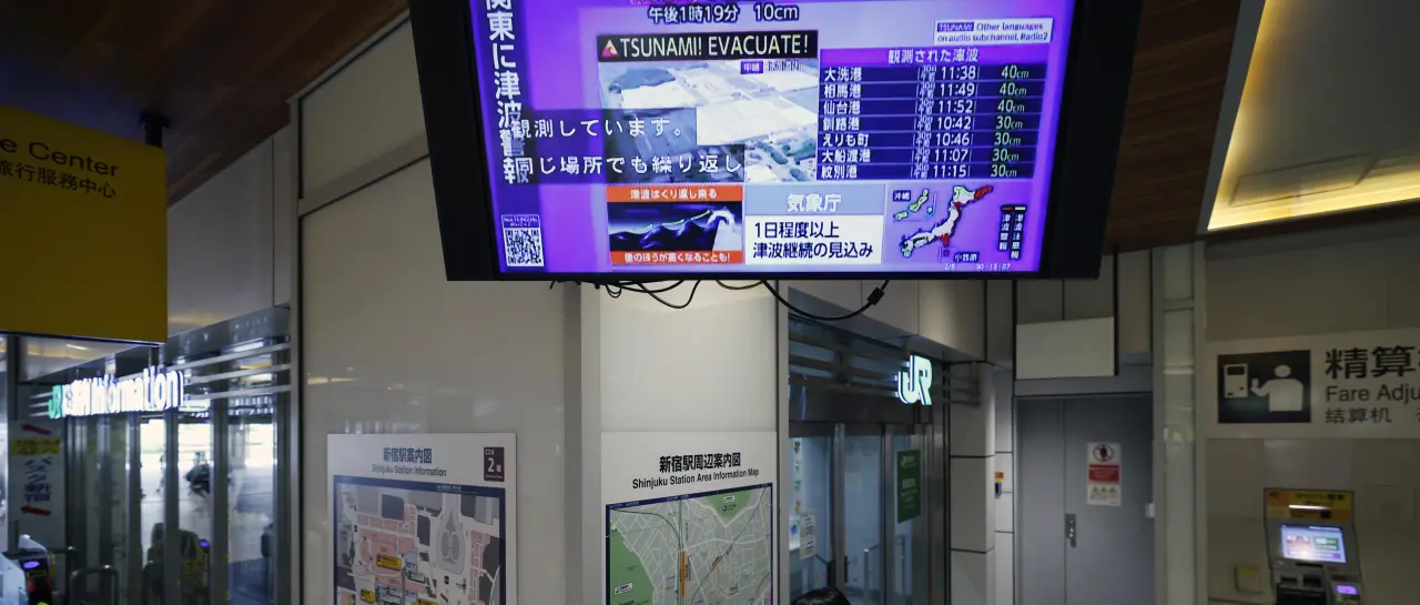 Japón levanta alerta de tsunami tras fuerte sismo