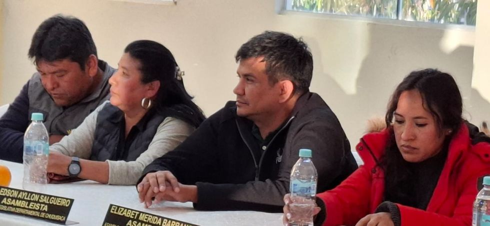 ALD de Chuquisaca elige a Luis Ayllón como gobernador interino en reemplazo de Damián Condori