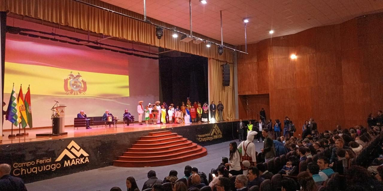 La Feria Internacional del Libro de La Paz inaugura su Edición Bicentenario con el pedido de la aplicación plena de la Ley del Libro