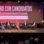 Samuel fue el único presidenciable que asistió al Foro Económico; Tuto envió a un candidato a senador