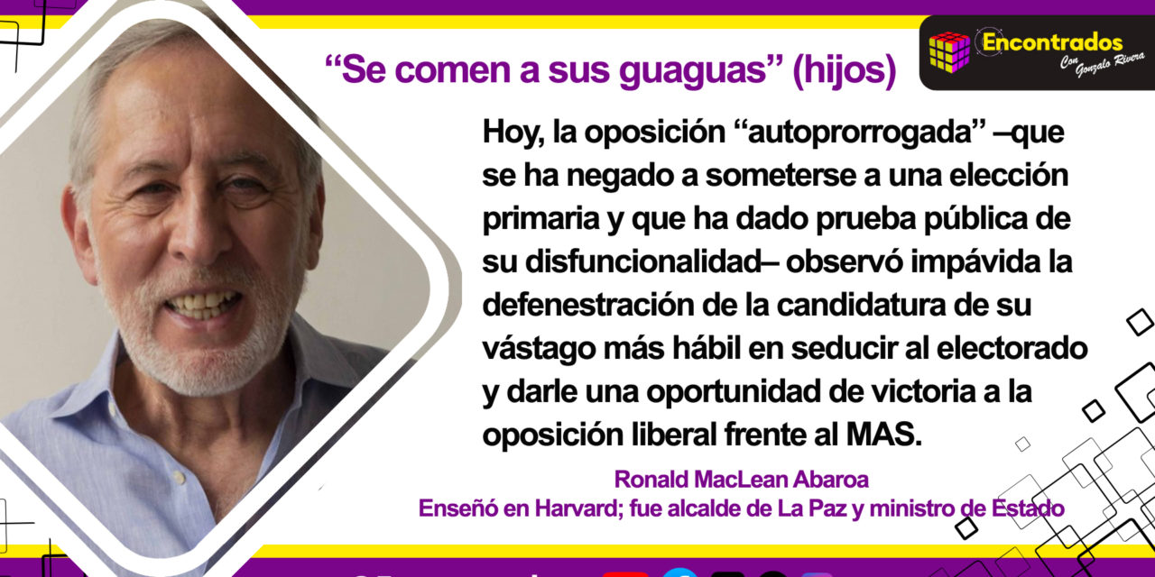 “Se comen a sus guaguas” (hijos)