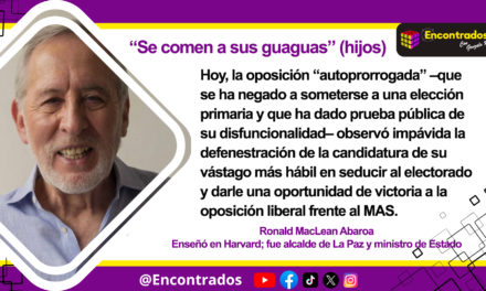 “Se comen a sus guaguas” (hijos)