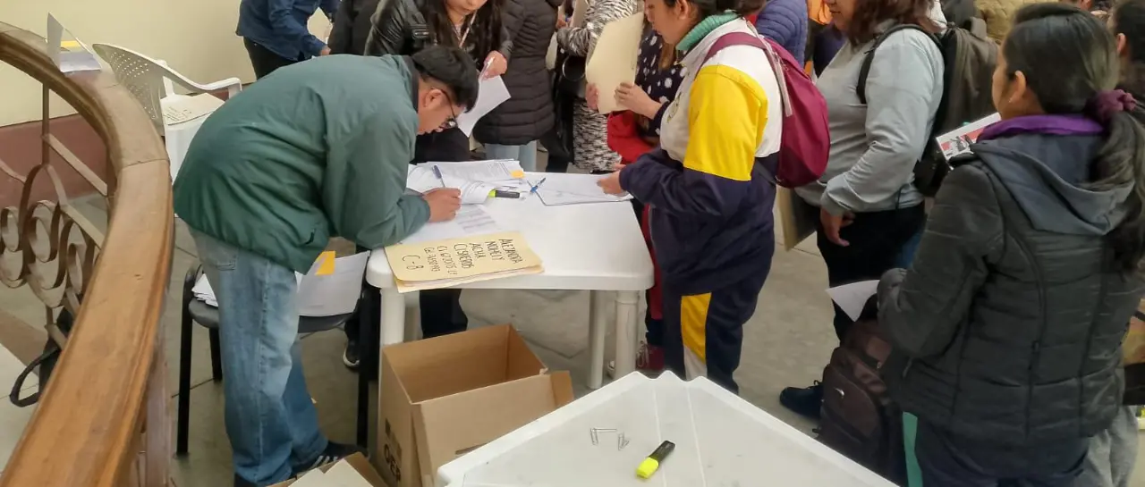 TED La Paz detecta excusas injustificadas entre jurados electorales