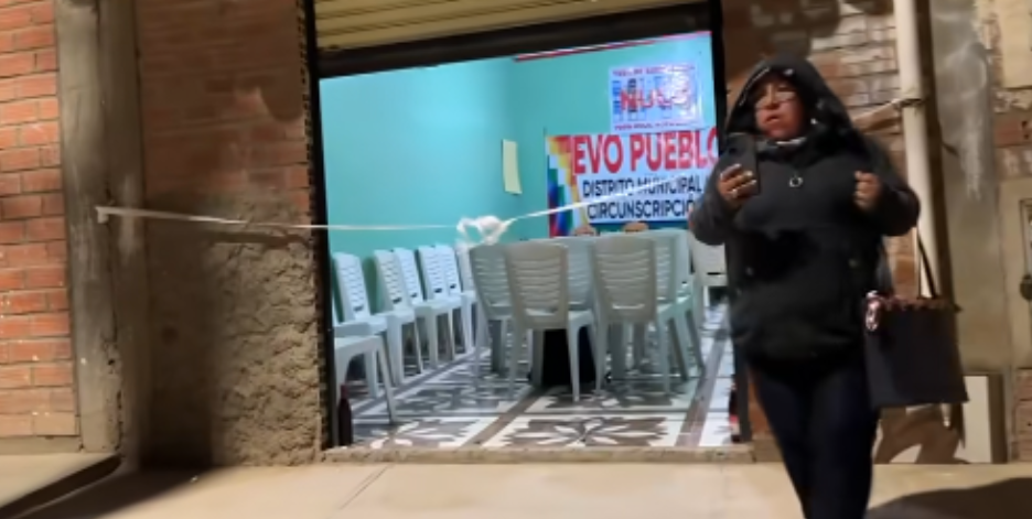 Seguidores de Evo Morales abren primera casa de campaña por el voto nulo en El Alto