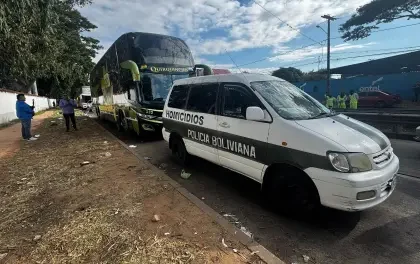 Identifican al chofer que murió esperando cargar diésel en un surtidor; había llegado de Argentina a Santa Cruz