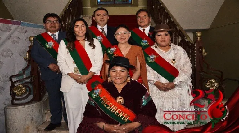 La Justicia reconoce a Lourdes Chambilla como presidenta del Concejo Municipal de La Paz