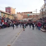 Fraternidades de Potosí deciden continuar con el convite tras el desplome de graderías