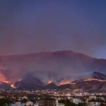Tarija: voraz incendio arrasa más de 1.500 hectáreas en la serranía de Sama