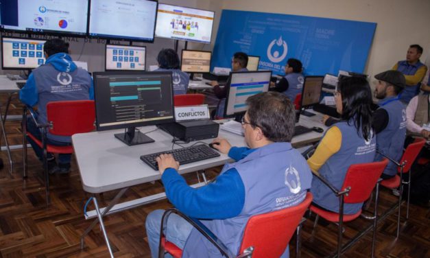 Defensoría instala el primer centro de monitoreo de Derechos Humanos y desplazará a 900 observadores