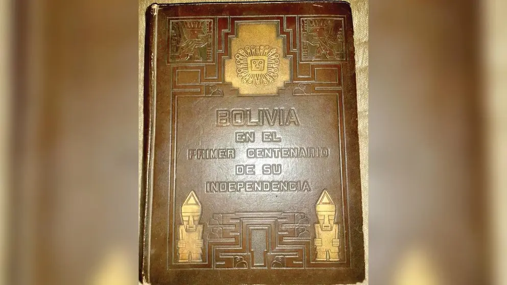El lujoso libro del Centenario de Bolivia