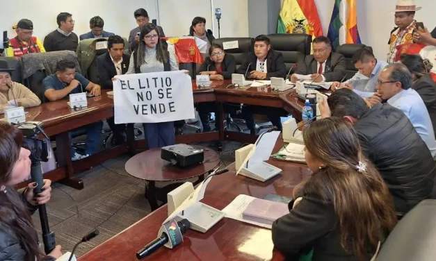 Diputados debaten contrato de litio con fuerte oposición cívica