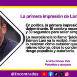 La primera impresión de Lara