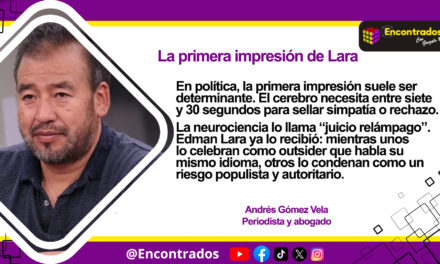La primera impresión de Lara