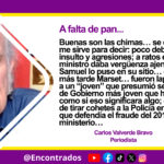 A falta de pan…