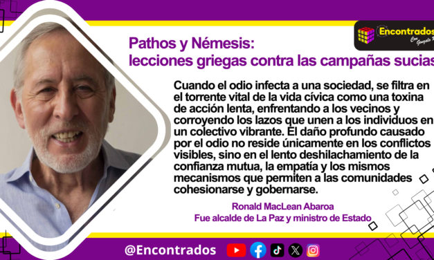 Pathos y Némesis: lecciones griegas contra las campañas sucias