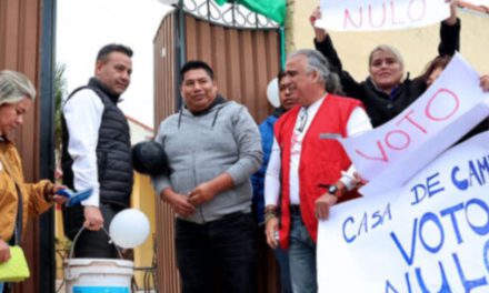 Evistas aseguran que el voto nulo ya supera a Tuto Quiroga