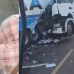 Universitarios bloquean ruta 9 y se registran enfrentamientos