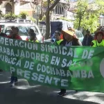 Salud en Cochabamba inicia paro indefinido por bono pendiente