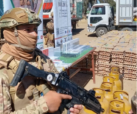 Fuerzas Armadas reportan golpe de Bs 100 millones al contrabando