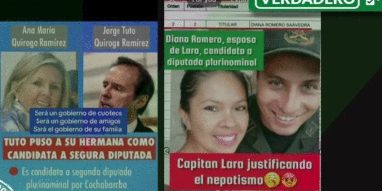 Esposa de Edmán Lara y hermana de ‘Tuto’ Quiroga fueron elegidas como diputadas plurinominales