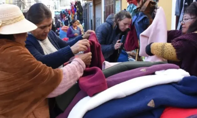 Frente frío provoca bajas temperaturas en siete departamentos