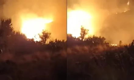 Incendio arrasa más de 30 hectáreas en Parque Tunari