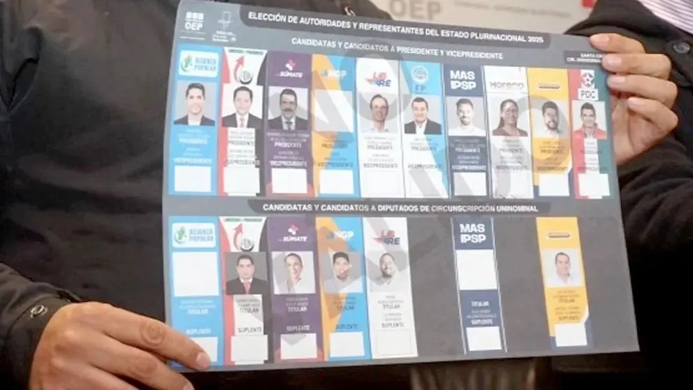 Las papeletas van rumbo a los nueve departamentos, donde se armarán 32.253 maletas electorales