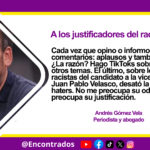 A los justificadores del racismo