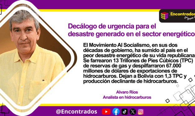 Decálogo de urgencia para el desastre generado en el sector energético