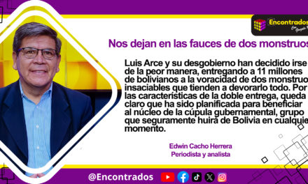 Nos dejan en las fauces de dos monstruos