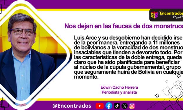 Nos dejan en las fauces de dos monstruos