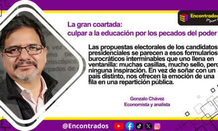 La gran coartada: culpar a la educación por los pecados del poder