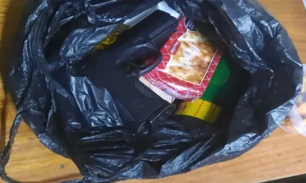 Hallan un arma de fuego abandonada en la Terminal de Buses de La Paz