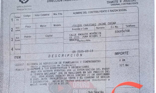 Autorización Municipal al Saracho Fest complica investigaciones