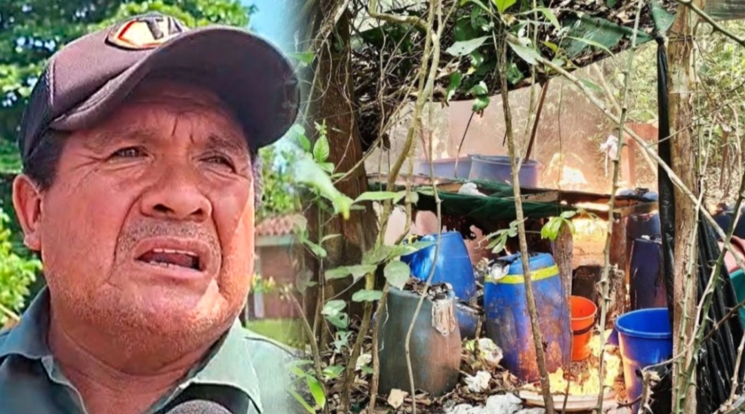 Felipe Cáceres admite ser dueño de terreno donde operaba un laboratorio de cocaína
