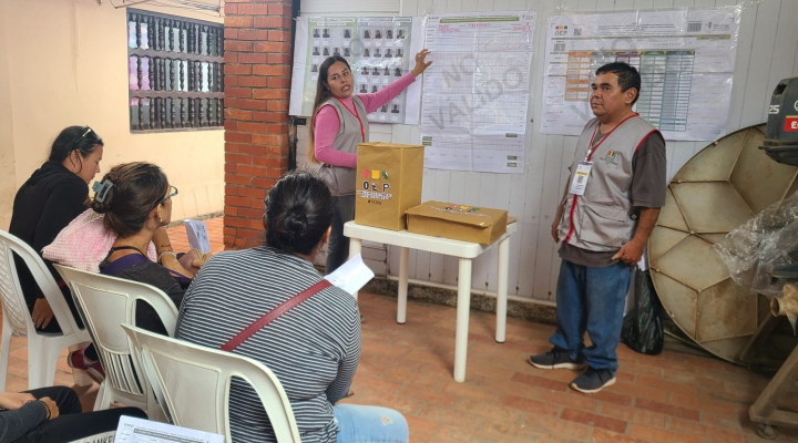 Este viernes se realiza el sorteo de jurados para la segunda vuelta electoral