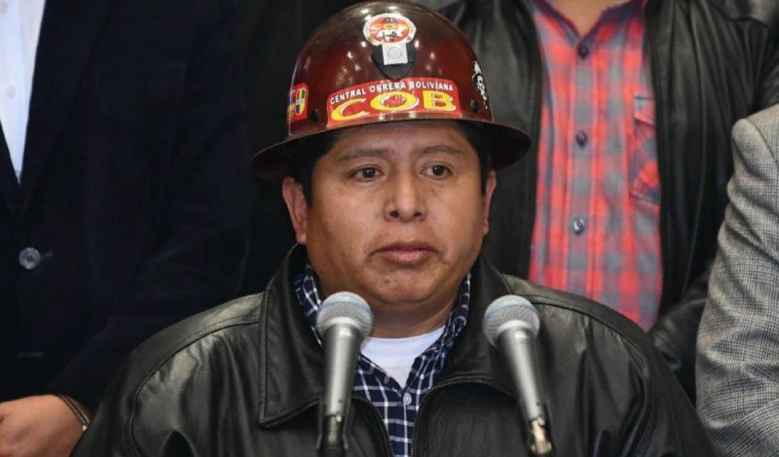 Hay congreso: en octubre, antes del balotaje, finaliza la era de Huarachi en la COB