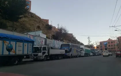 Ante las filas, el ministro de Hidrocarburos dice que hay gente que acopia combustible por la incertidumbre por el cambio de Gobierno