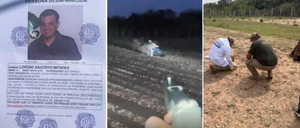 Imágenes sensibles: Salen a la luz fotos de una ejecución y no se descarta que se trate de Lorgio Saucedo