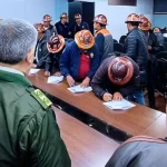 Gobierno y mineros asalariados firman acuerdo contra los avasallamientos y el juqueo