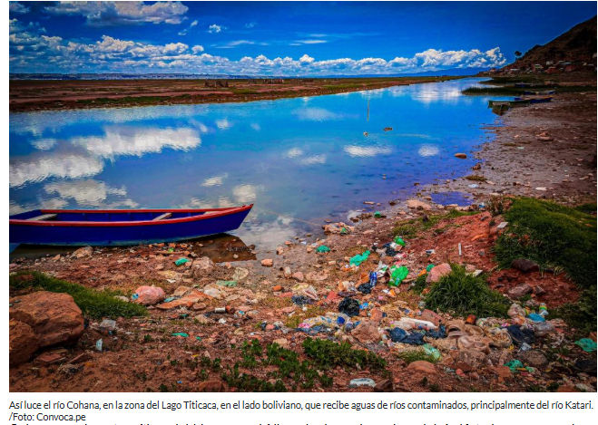 El lago Titicaca pierde vida, peces y habitantes por el avance de la contaminación