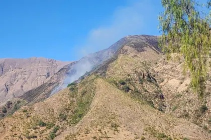 Incendio en Toro Toro dejó una fallecida, ocho viviendas pérdidas y 250 hectáreas afectadas